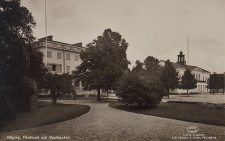 Köping, Rådhuset och Sparbanken Köping, Rådhuset och Sparbanken