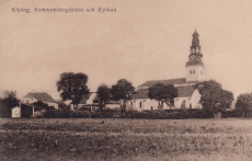 Köping, Komministergården och Kyrkan Köping, Komministergården och Kyrkan