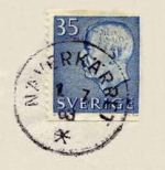 Näverkärret Frimärke 1/7 1963