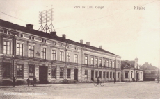 Köping, Parti av Lilla Torget 1907 Köping, Parti av Lilla Torget 1907