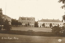 Vy från Torget, Köping 1927