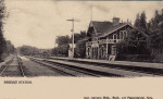 Hällefors, Bredsjö Station 1903