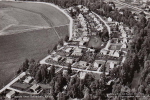 Köping, Flygfoto över Solbacken, Kolsva 1958