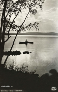 Ludvika, Sjön Vässman 1938 Ludvika, Sjön Vässman 1938