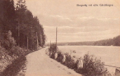 Ludvika, Skogsväg vid sjön Gårdslången 1930 Ludvika, Skogsväg vid sjön Gårdslången 1930