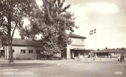 Ludvika Järnvägsstationen 1961 Ludvika Järnvägsstationen 1961