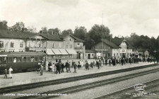 Ludvika, Järnvägshotellet och Stationshuset