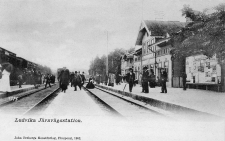 Ludvika Järnvägsstationen 1902