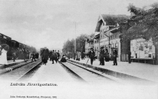 Ludvika Järnvägsstationen 1902 Ludvika Järnvägsstationen 1902
