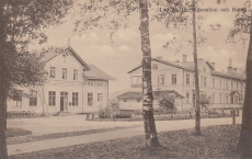 Ludvika, Järnvägsstationen och Hotell Ludvika, Järnvägsstationen och Hotell