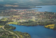 Ludvika, Flygfoto över Hillen och Väsman Ludvika, Flygfoto över Hillen och Väsman