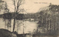 Ludvika, Uvtjärn med Uvberget Ludvika, Uvtjärn med Uvberget