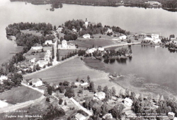 Flygfoto över Söderbärke 1958 Flygfoto över Söderbärke 1958