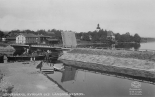 Smedjebacken, Söderbärke Kyrkan och Landsvägsbron Smedjebacken, Söderbärke Kyrkan och Landsvägsbron