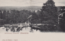 Smedjebacken, Söderbärke. Qvarndammen i Tunkarlsbo 1904