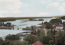 Smedjebacken, Söderbärke, Utsikt från Kyrktornet 1941 Smedjebacken, Söderbärke, Utsikt från Kyrktornet 1941