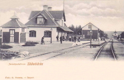 Jernvägsstationen Söderbärke Jernvägsstationen Söderbärke