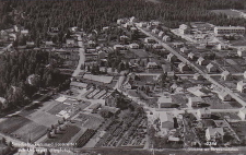 Smedjebacken med Lasarettet och Uvberget, flygfoto Smedjebacken med Lasarettet och Uvberget, flygfoto