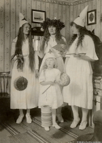 Degerfors, Nysund, Svartå Luciafirande 1919 Degerfors, Nysund, Svartå Luciafirande 1919