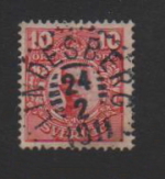 Lindesberg Frimärke 24/2 1911 Lindesberg Frimärke 24/2 1911