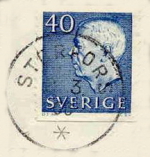 Storfors Frimärke 3/3 1966 Storfors Frimärke 3/3 1966