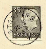 Storfors Frimärke 20/8 1967 Storfors Frimärke 20/8 1967