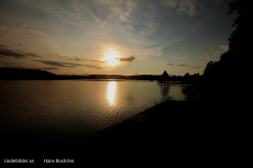 Lindesjön med Kyrkbryggan Lindesjön med Kyrkbryggan