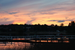 Kvällsbilder på Strandpromenaden Kvällsbilder på Strandpromenaden