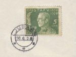 Ljugarn Frimärke 16/6 1928 Ljugarn Frimärke 16/6 1928