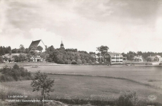 Sala, Utsikt från Gammelgården, Möklinta 1945 Sala, Utsikt från Gammelgården, Möklinta 1945