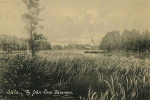 Sala, Vy från Övre Dammen 1965 Sala, Vy från Övre Dammen 1965