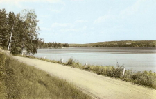 Öskevik, Öskeviksby, Sjön Usken vid Salsboda Öskevik, Öskeviksby, Sjön Usken vid Salsboda