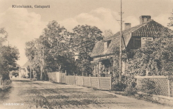 Klintehamn. Gatuparti Klintehamn. Gatuparti
