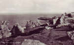 Gotland, Slite Utsikt från Lännaberget 1952 Gotland, Slite Utsikt från Lännaberget 1952