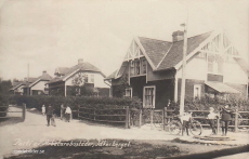 Borlänge, Parti av Arbetarebostäder, Idkerberget 1928 Borlänge, Parti av Arbetarebostäder, Idkerberget 1928