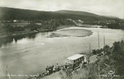 Borlänge, Vy från Backa, Norra By, Värmland 1943