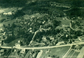 Borlänge, Flygfoto över Barkargärde