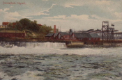 Borlänge, Domarfvets Sågverk 1910 Borlänge, Domarfvets Sågverk 1910