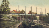 Borlänge, Elektriska Järnvägen, Domnarfvet 1909 Borlänge, Elektriska Järnvägen, Domnarfvet 1909