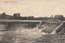 Borlänge, Fallet vid Kvarnsveden 1907 Borlänge, Fallet vid Kvarnsveden 1907