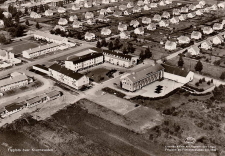 Borlänge, Flygfoto över Kvarnsveden 1960 Borlänge, Flygfoto över Kvarnsveden 1960