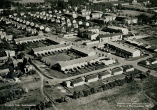 Borlänge, Flygfoto över Kvarnsveden 1964 Borlänge, Flygfoto över Kvarnsveden 1964