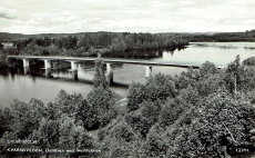 Borlänge, Kvarnsveden, Dalälven med Mellstabron Borlänge, Kvarnsveden, Dalälven med Mellstabron