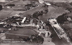 Kvarnsveden, Pappersbruket, Flygfoto Kvarnsveden, Pappersbruket, Flygfoto