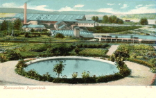Borlänge, Kvarnsvedens Papperbruk 1904 Borlänge, Kvarnsvedens Papperbruk 1904