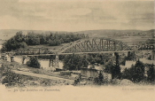 Borlänge, Bro Öfver Dalälfven vid Kvarnsveden 1904 Borlänge, Bro Öfver Dalälfven vid Kvarnsveden 1904
