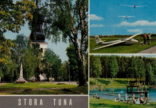 Borlänge, Stora Tuna, vykort Borlänge, Stora Tuna, vykort