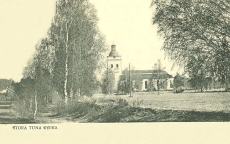 Borlänge, Stora Tuna Kyrka 1904 Borlänge, Stora Tuna Kyrka 1904