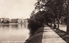 Karlstad, Västra promenaden och Stadshotellet