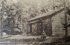Karlstad, Wärmlands Fornminnesföreings Friluftsmuseum, Finnstugan 1930 Karlstad, Wärmlands Fornminnesföreings Friluftsmuseum, Finnstugan 1930